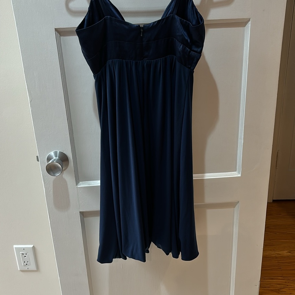 Navy Prom Dress - Picture 3 of 6